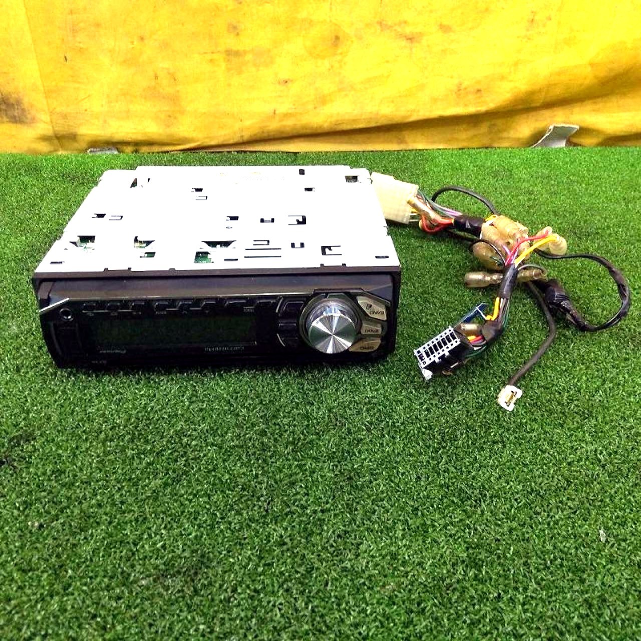 carrozzeria DEH-490 Single DIN Car Stereo Receiver Tested Working USB AUX