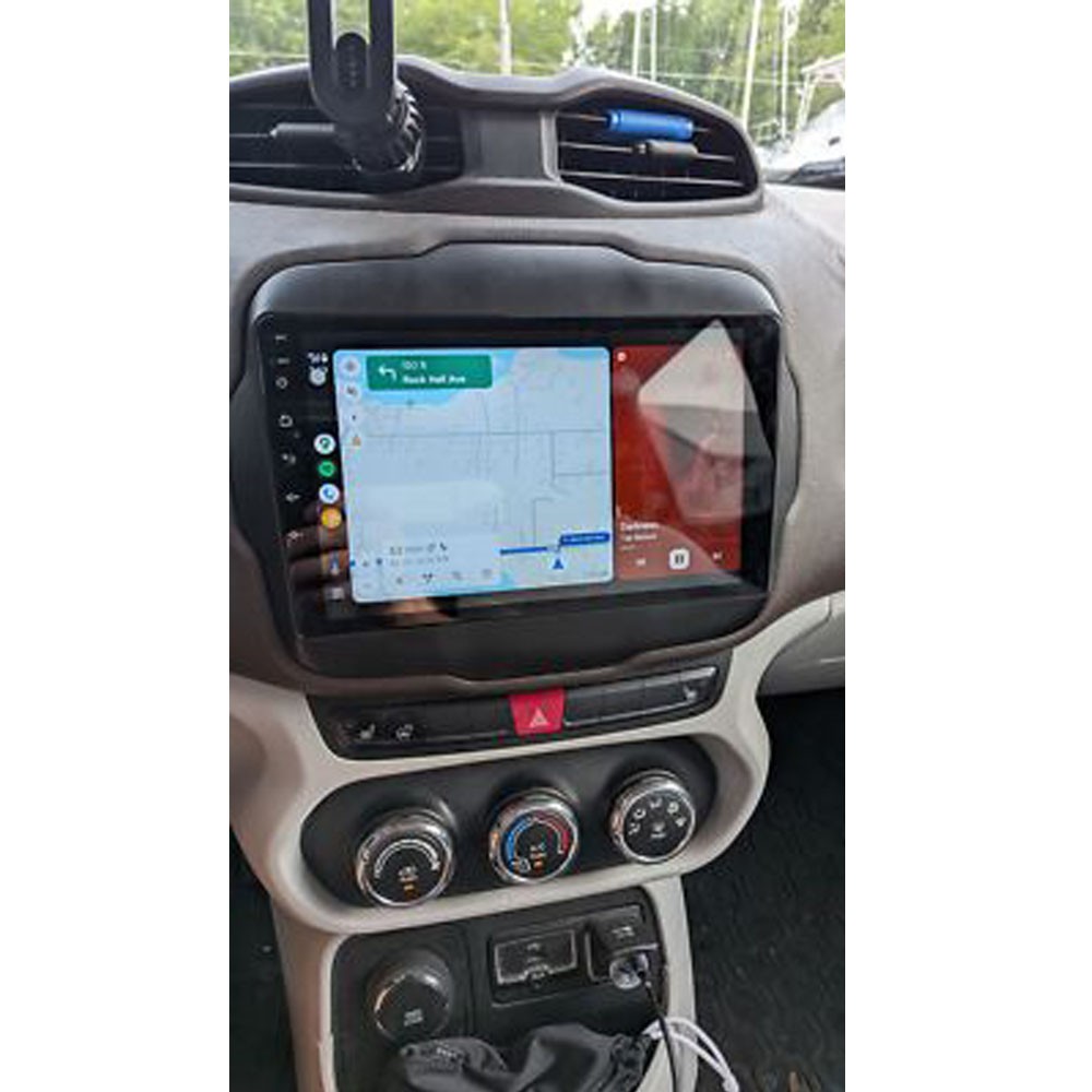4+64G Android Auto Stereo Radio GPS Carplay NAVI RDS For Jeep Renegade 2015-2020