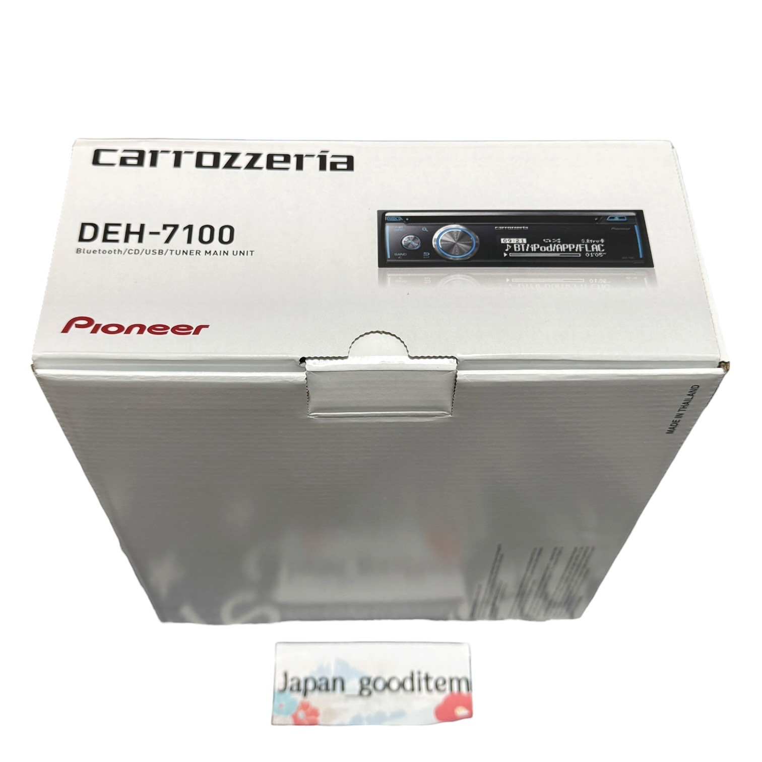 Pioneer Carrozzeria DEH-7100 Car CD Player Bluetooth USB iPod AUX FM AM Receiver
