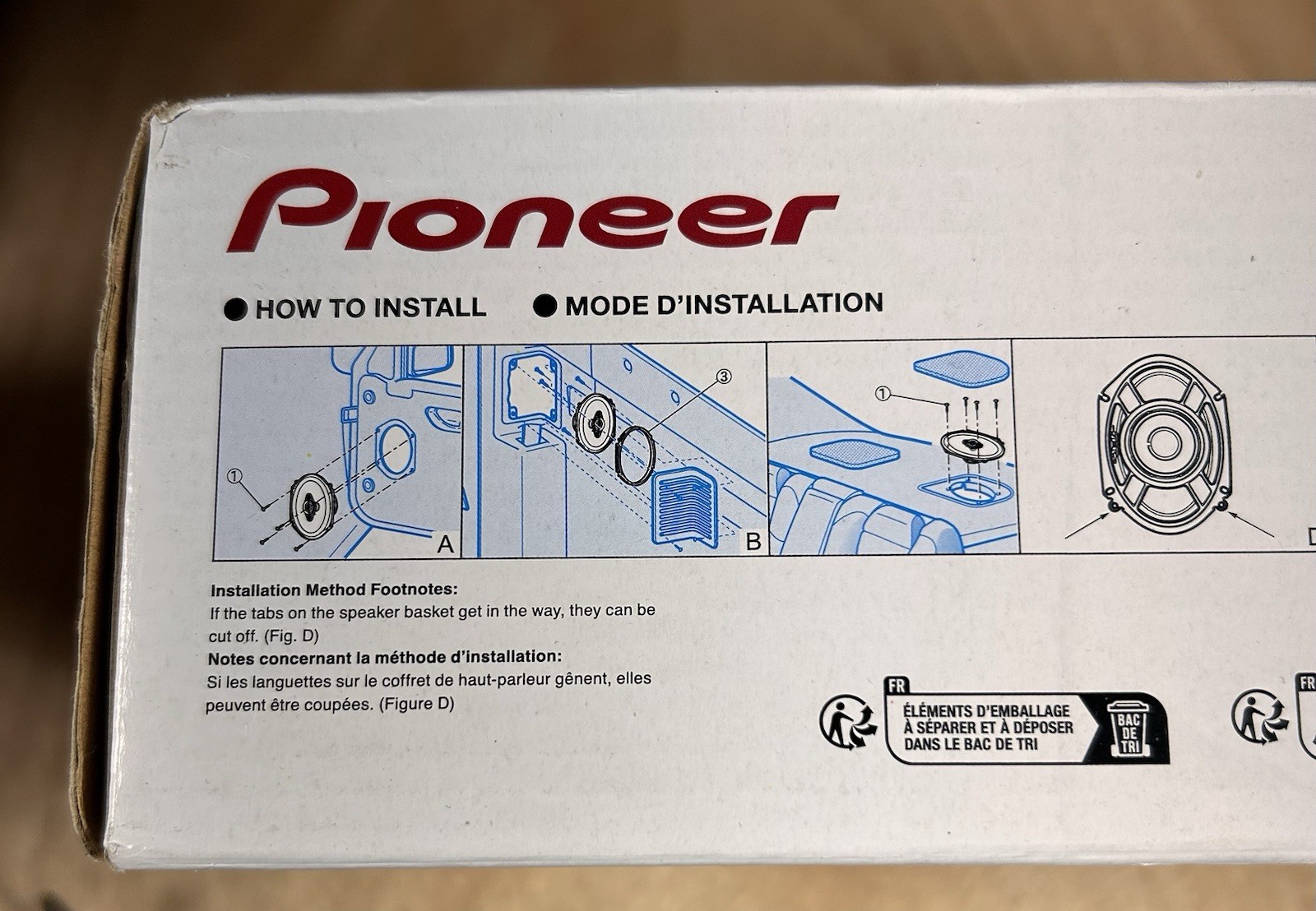Pioneer TS-A6881F 350 Watt 6″ x 8″ 4-Way Coaxial Car Audio Speaker 6×8″ 5″ x 7″