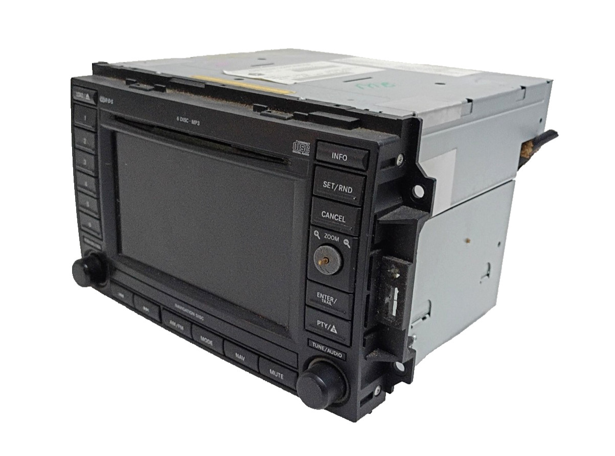 05 06 07 Chrysler 300 Dodge Ram Jeep Nav 6 Disc CD Radio P56038646AL PARTS! #2