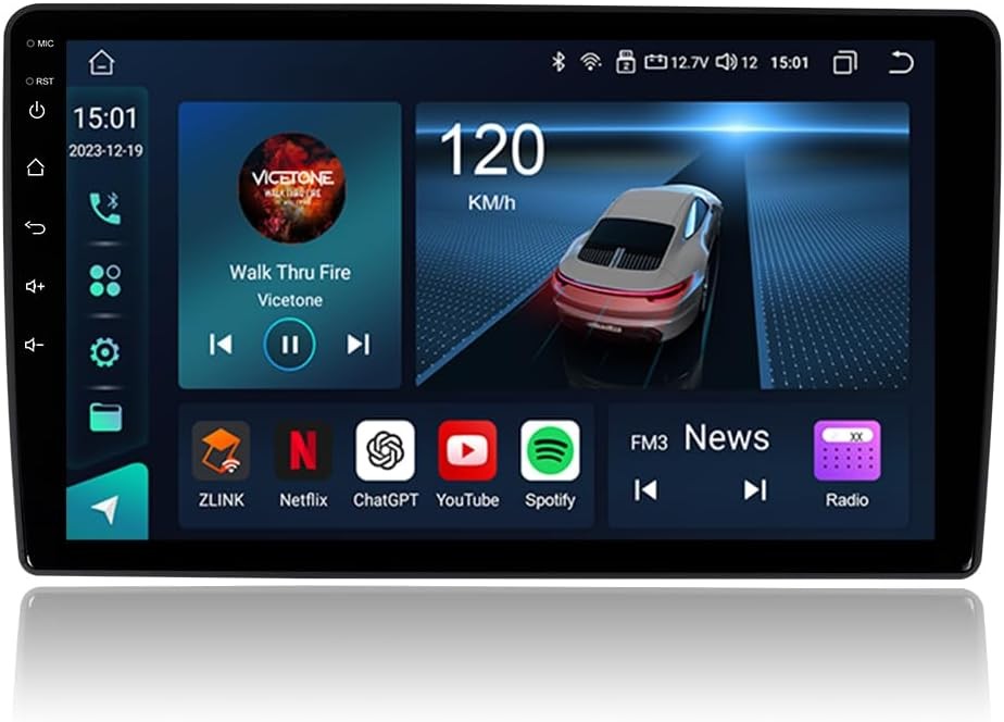 ASURE 10.1 inch 8core 4+64 GB Car Stereo Radio for Grand Cherokee