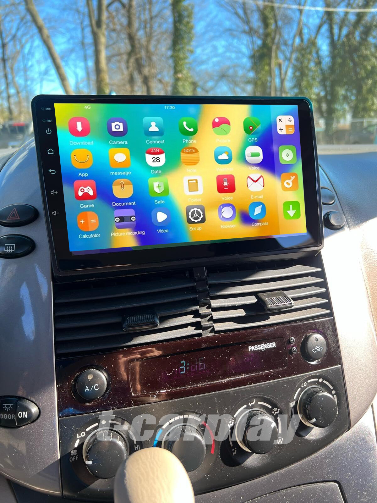Android Car Radio GPS Navi For Toyota Sienna 2004-2010 CarPlay w/Camera 1280*800