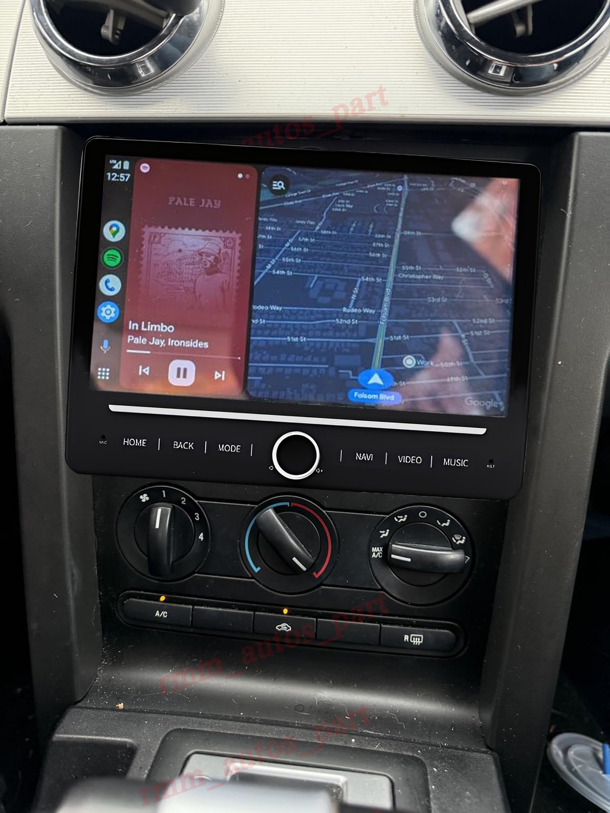 For 2005-2009 Ford Mustang Carplay Car Radio Android 14 2+64G Navi GPS WIFI