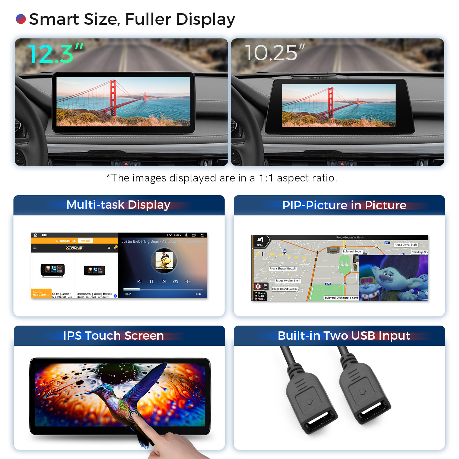 4G LTE Android 13 8-Core Car Play Stereo GPS Navi 64GB For BMW X5 F15 X6 F16 NBT