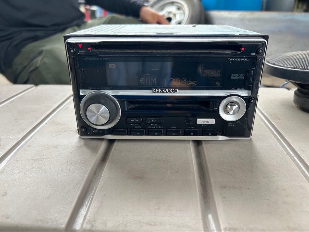 Kenwood DPX-055MD 2Din Car Audio CD MD Player #0003