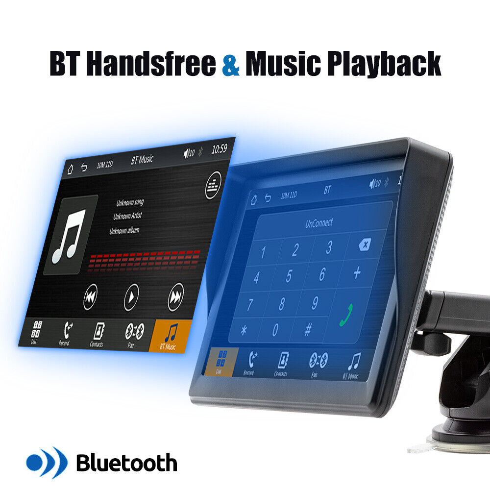 7″ Car Radio wireless Stereo Touch Screen Carplay Android For Honda Pilot 17-24