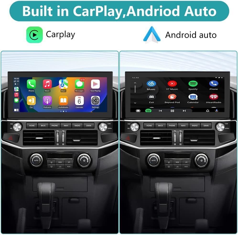 12.3″ HD Car Radio GPS Navi Android 4+32GB For 07-20 Mitsubishi Pajero V93 V97
