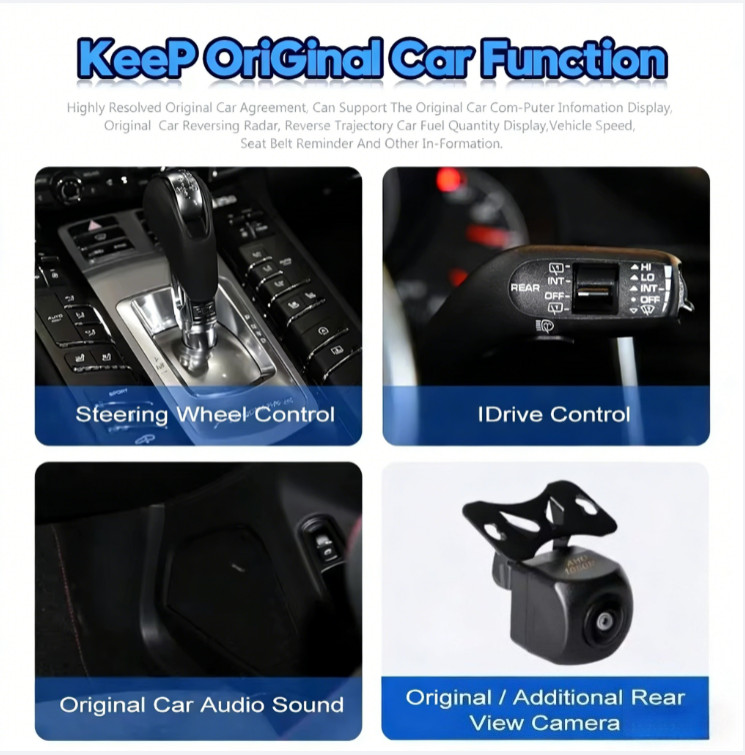 8.4″ Android Car Radio For Porsche Panamera 2010-2017 GPS CarPlay Stereo 8+128GB