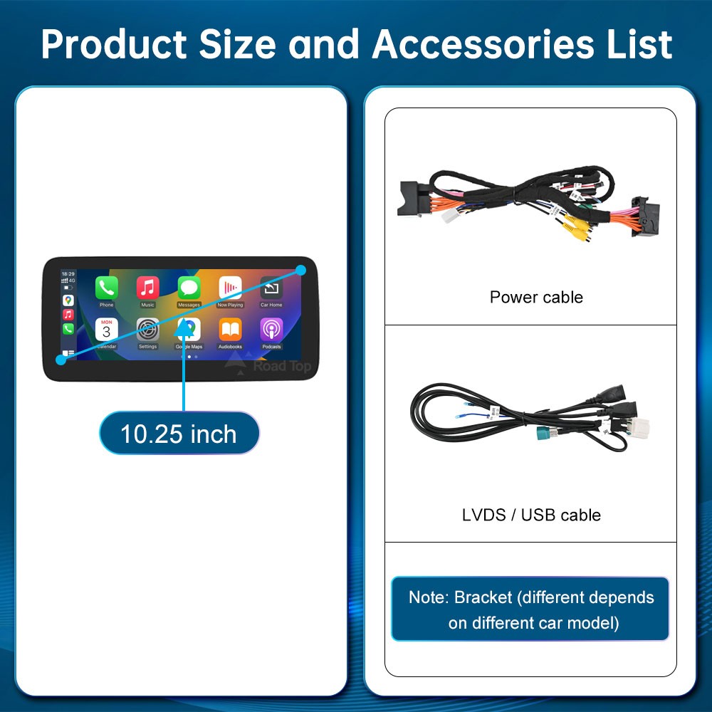 12.3″Wireless CarPlay Touchscreen Autoradio For Benz E Coupe C207 NTG4.0/4.5/5.0