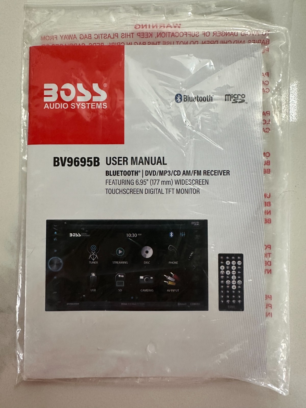 BOSS Audio BV9695B Car DVD Player