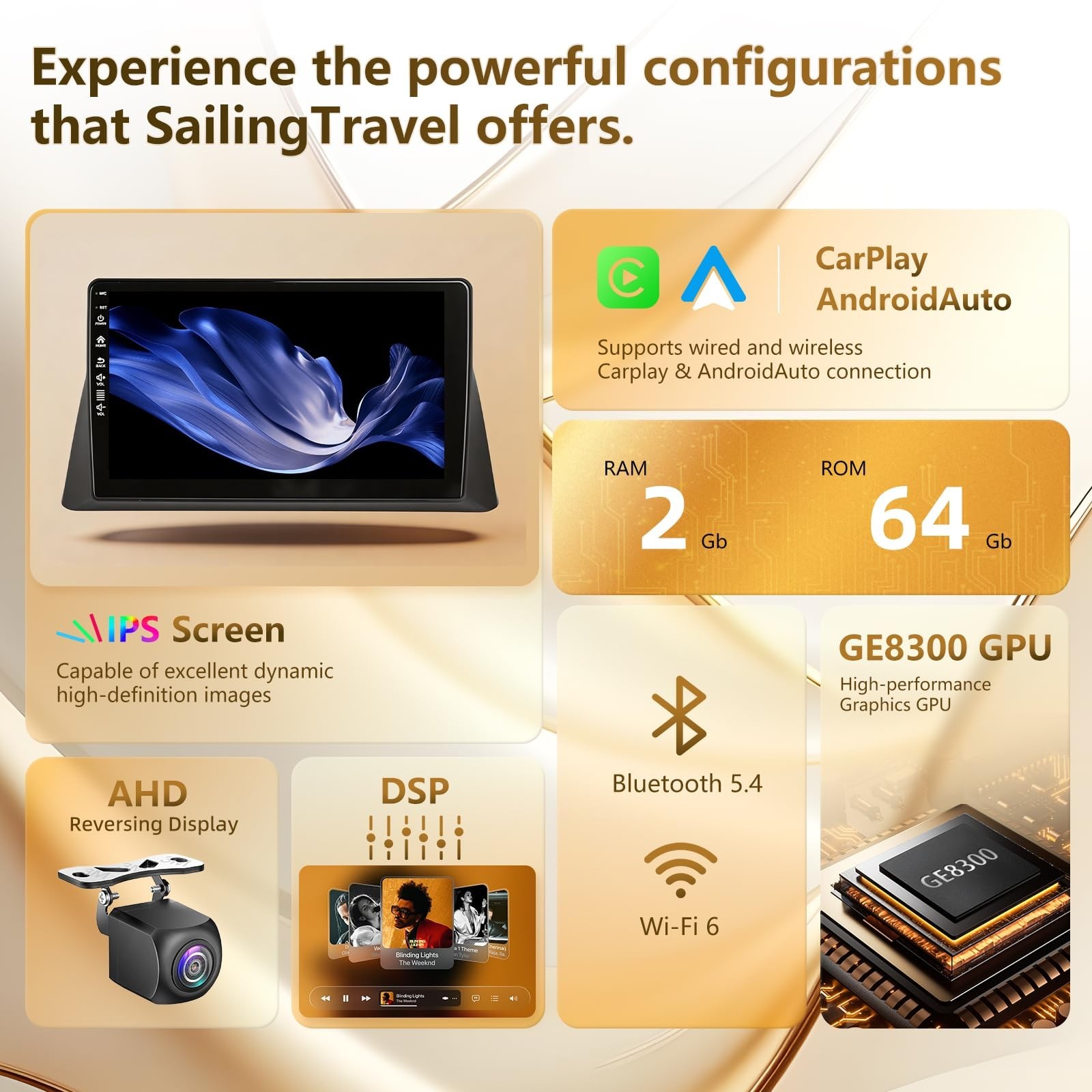 5G WiFi(6) Car Radio Accord 2008 2009 2010 2011 2012 2013 (8th Gen), Android1…