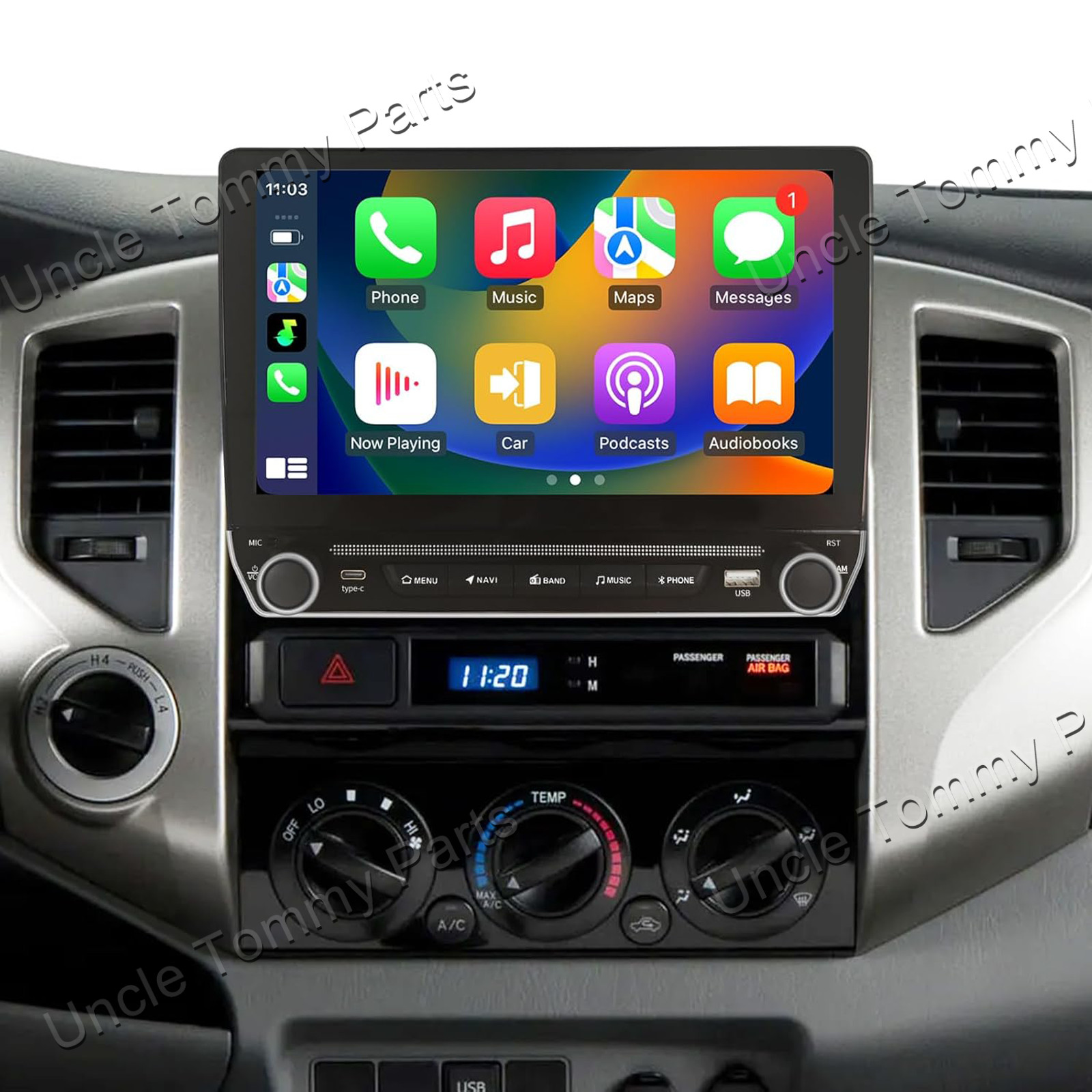 For Toyota Tacoma 2005-2013 10″ Carplay Android 13 Car Stereo Radio GPS Navi RDS