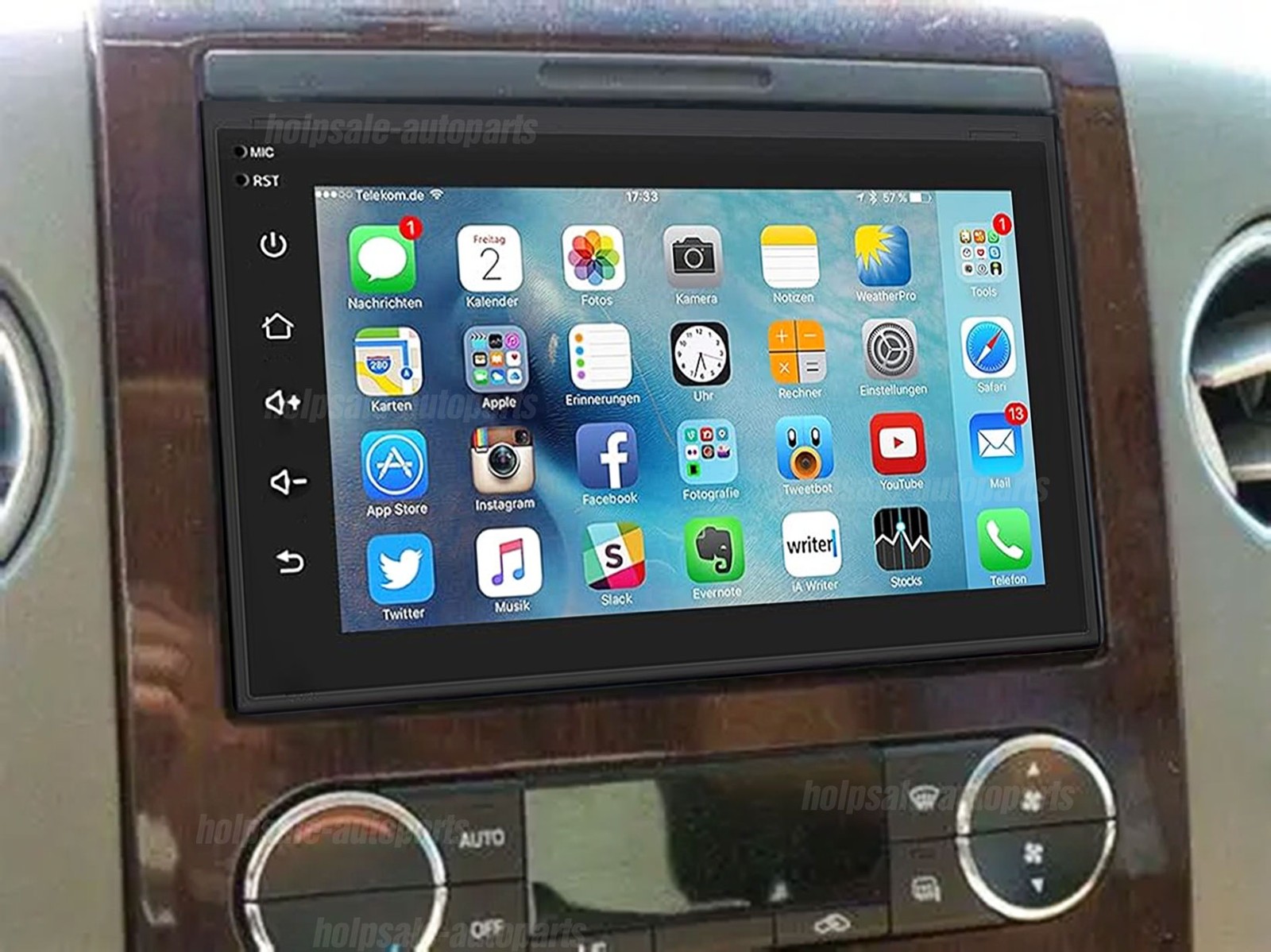 Android 13 For Ford F-150 F150 2004-2008 Carplay Car Radio GPS Headunit Display