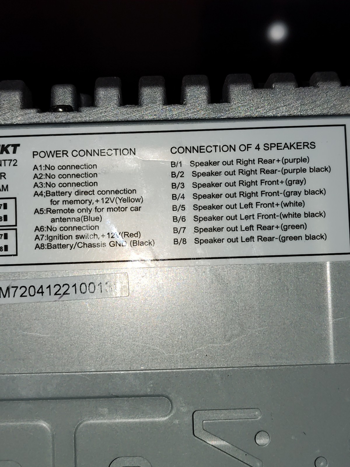 Blaupunkt VERMONT72 Mechless Receiver With Bluetooth