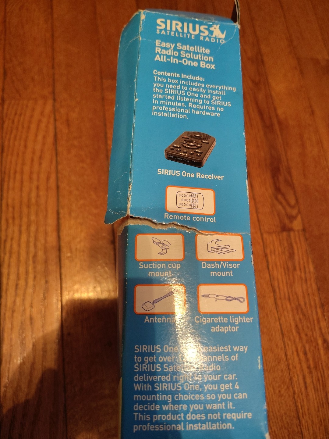 NOS Sirius Satellite Radio Sirius One SV1 All In One with Remote Control
