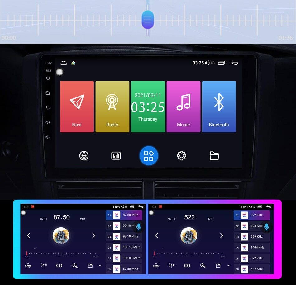 Apple Carplay For 2016-2020 Honda Civic Car Stereo Android 12.0 Radio GPS WIFI