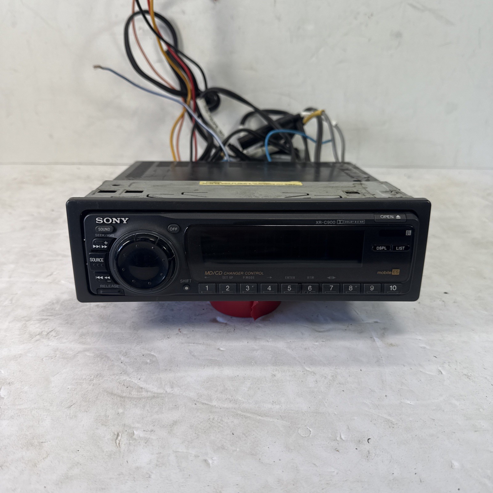 (FOR PARTS) SONY XR-C900 FM/AM Cassette Old School Copper Chassis Head Unit