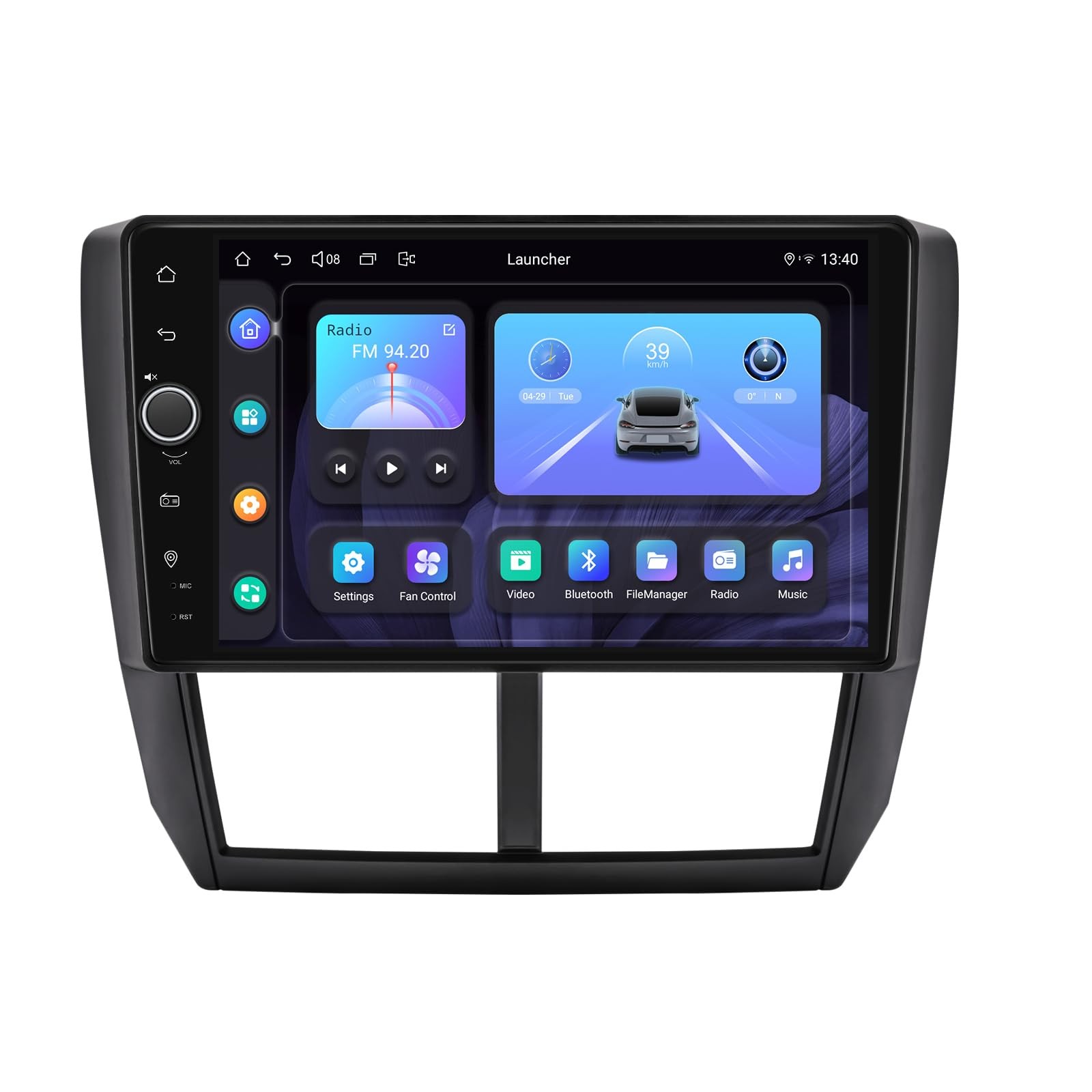 Joying Car Radio for Subaru Forester 2008-2012 & Impreza WRX 2007-2011, 9″ IPS