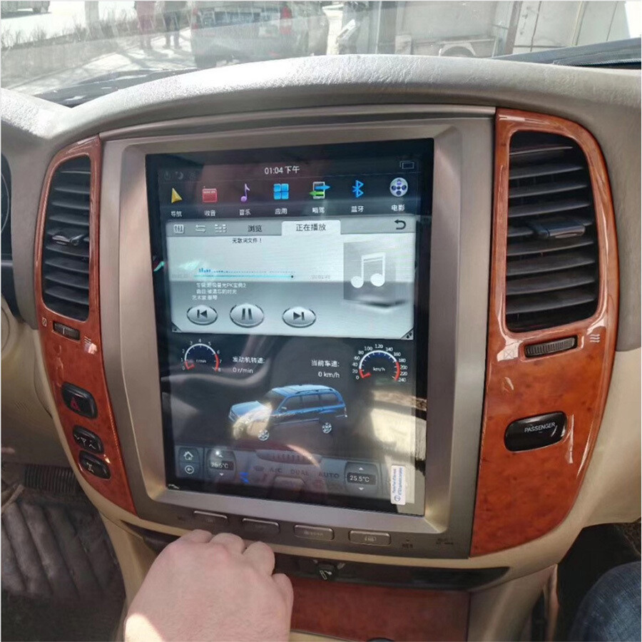 Car Android Gps Navigation Wifi 12.1″ For Toyota Land Cruiser Lc100 Lexus Lx470