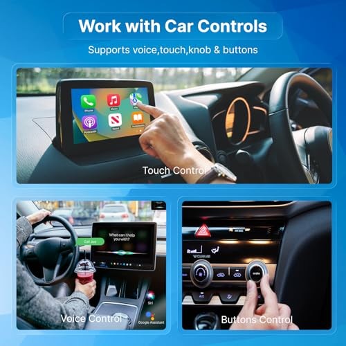 X1 USB-C Wireless CarPlay & Android Auto Adapter, Wired to Wireless USB Type C