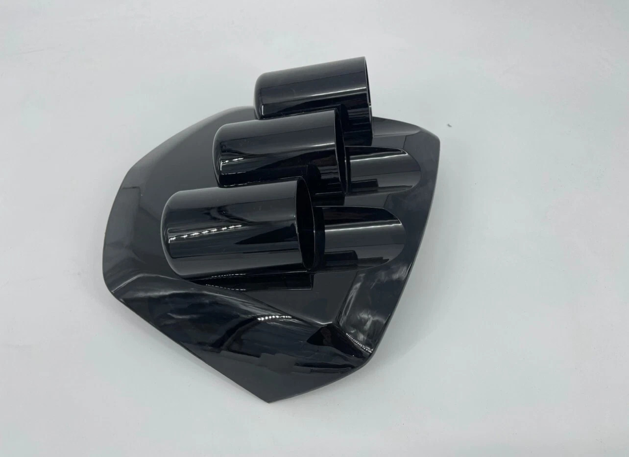 TRIPLE GAUGE TOP HAT FOR FG MK II (Piano Black, Grey, or Carbon Fibre )
