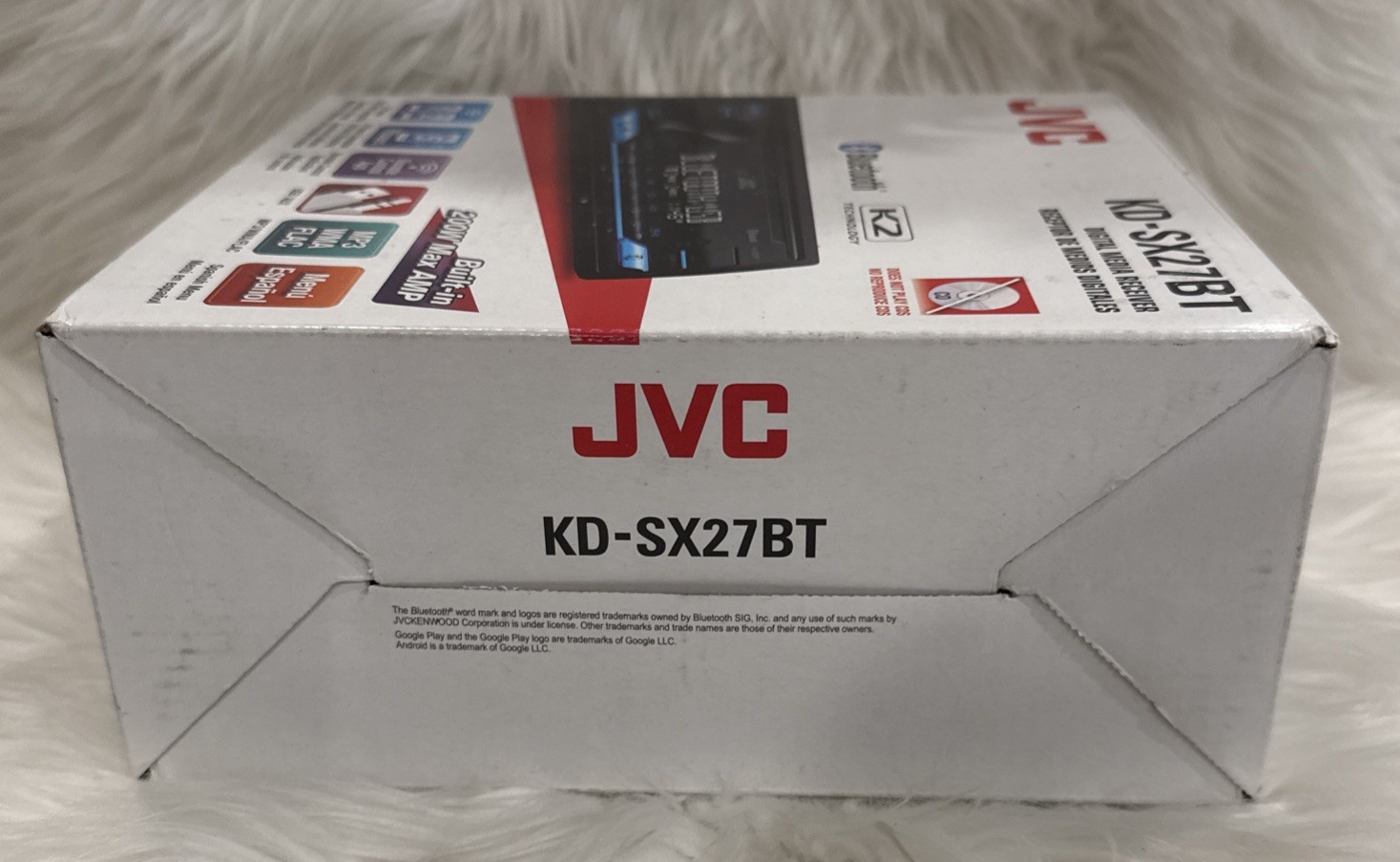 JVC KD-SX27BT Car Stereo with Bluetooth, 200W Digital Media Receiver-OPEN BOX!