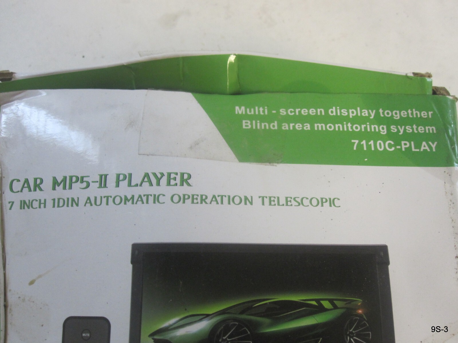 Car MP5-II Player 7 inch 1DIN Automatic Operation Telescopic 7110C-PLAY