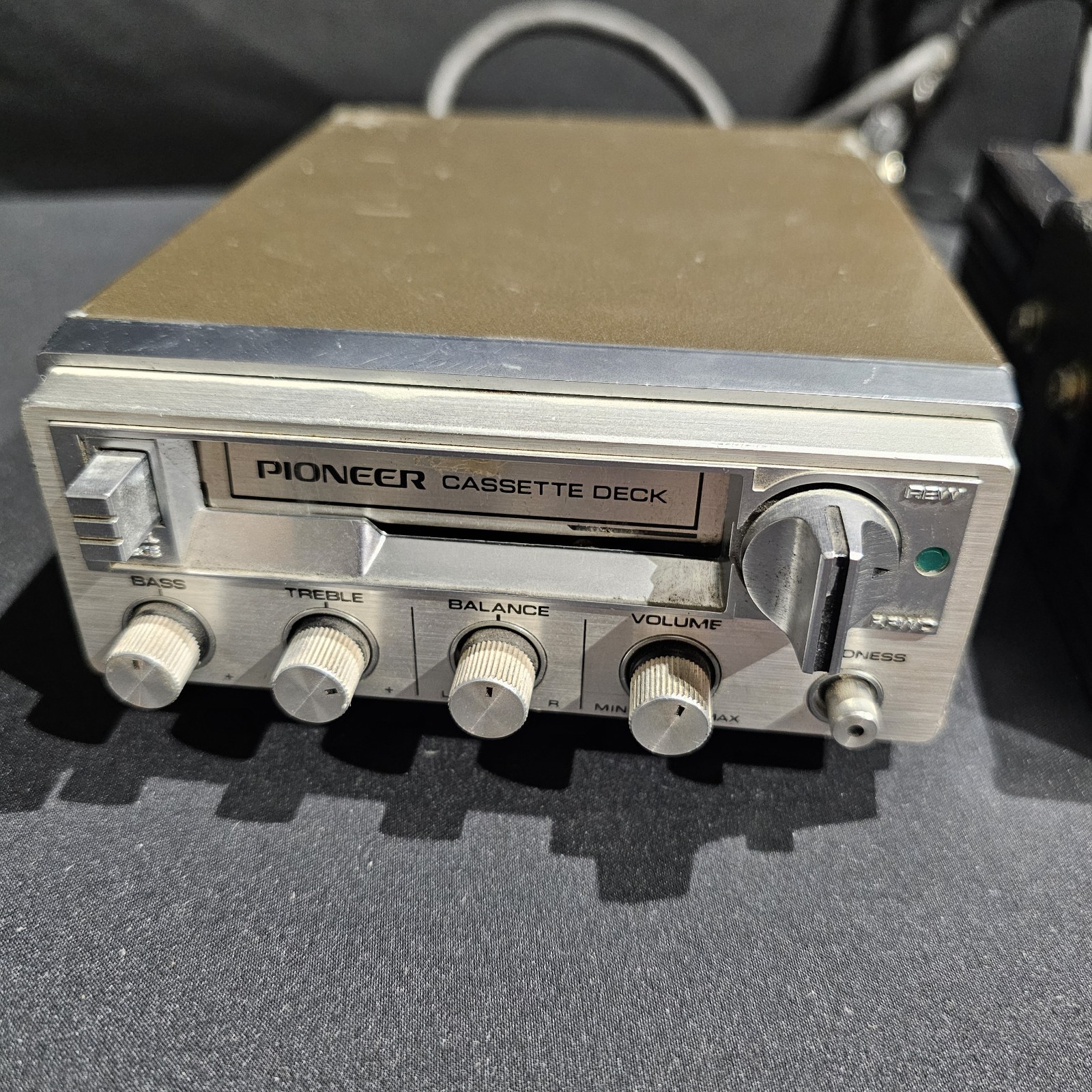 Vintage Pioneer KP-66G & GM-40 Component Cassette Deck & Amplifier AS-IS