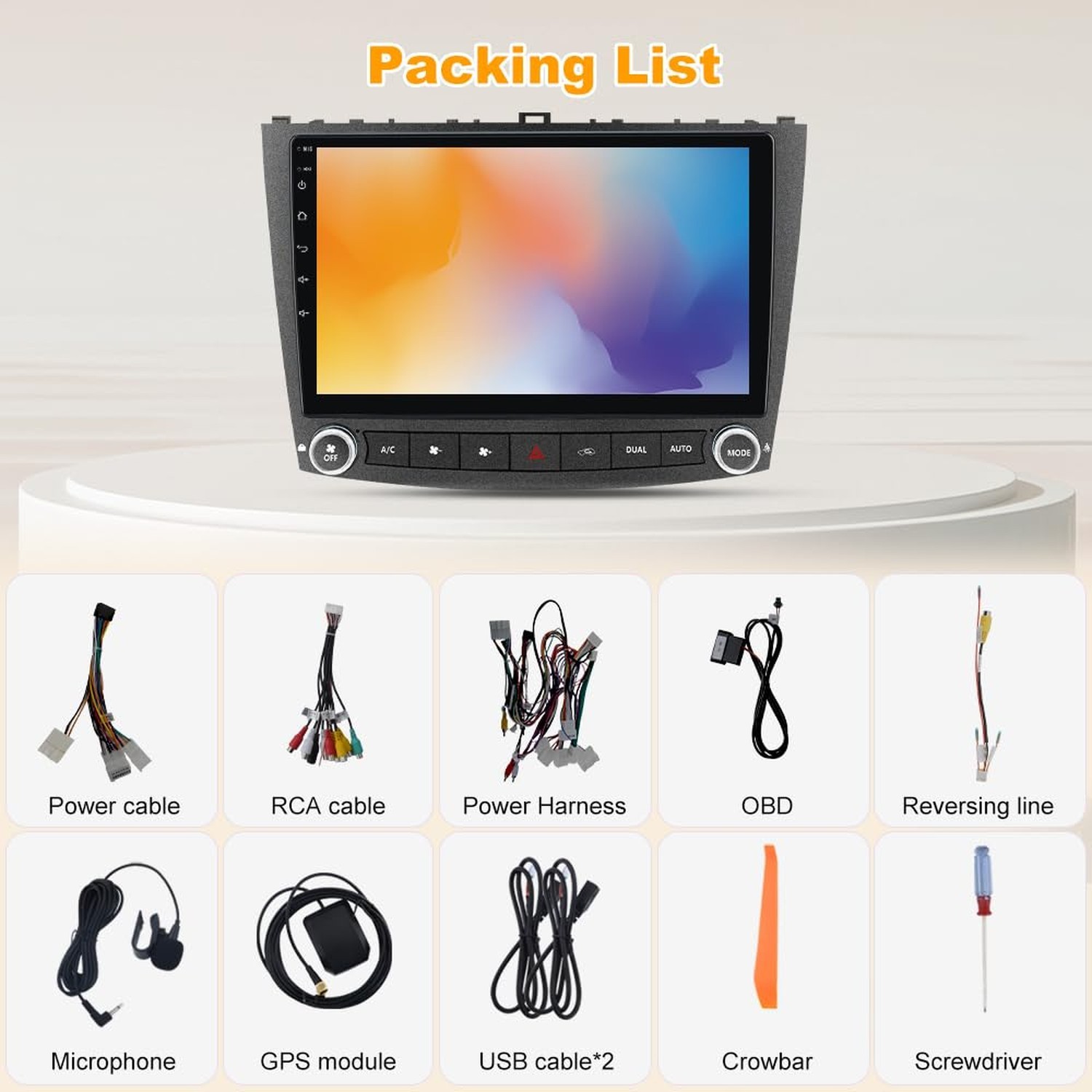 Android 13 Car Radio Stereo for Lexus IS250 IS300 IS200 IS220 IS350 2005-2012…