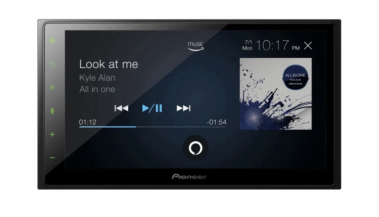 Pioneer DMH-2660NEX 6.8″ Touchscreen 2-DIN Bluetooth Digital Media Receiver