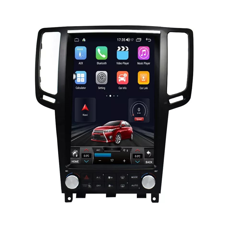 For Infiniti G25 G37 2009-2015 12.1″ Vertical Screen Car Radio CarPlay GPS 32G