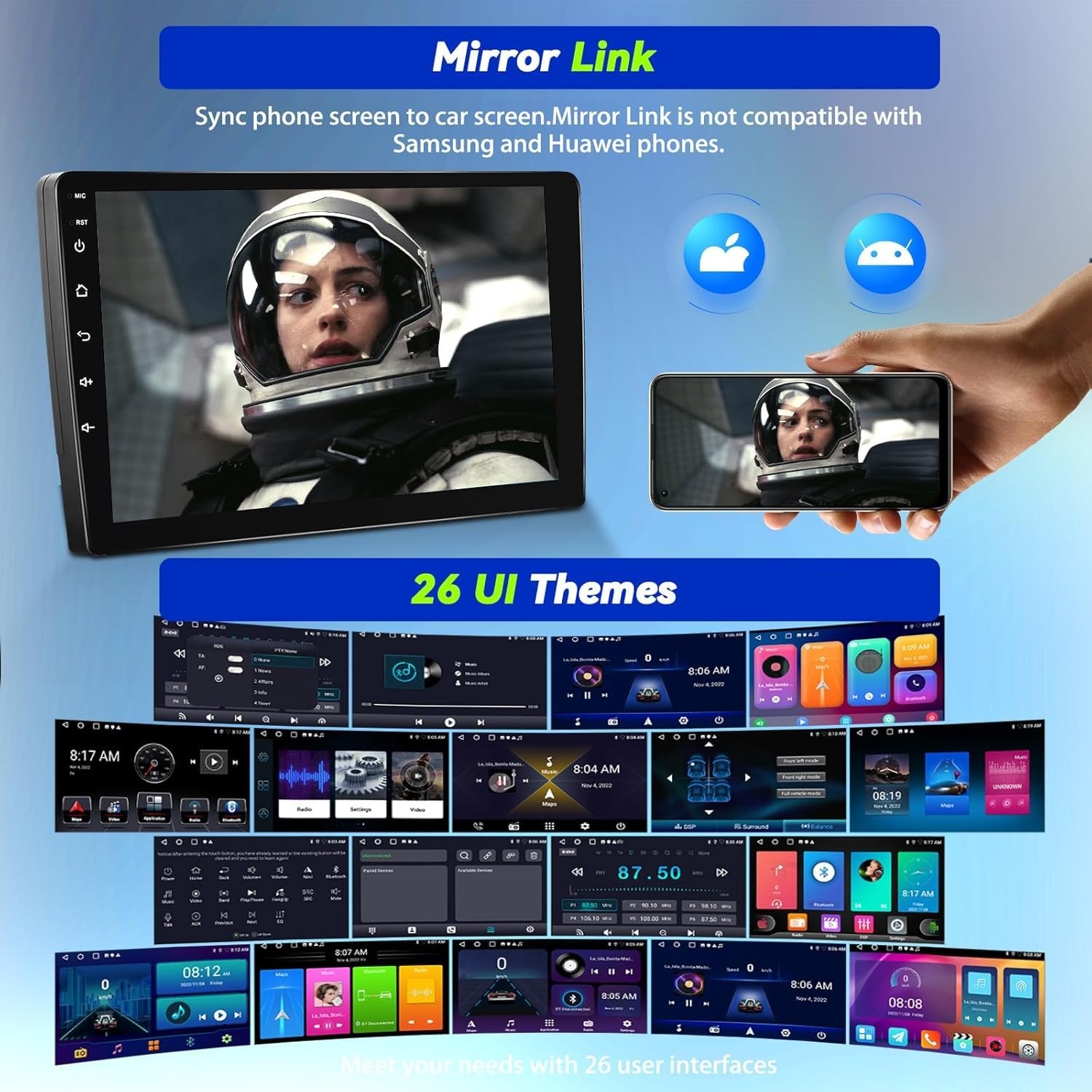 64G For 2012-2019 Dodge Journey Car Stereo Radio Navi Carplay GPS AUTO 1280*800