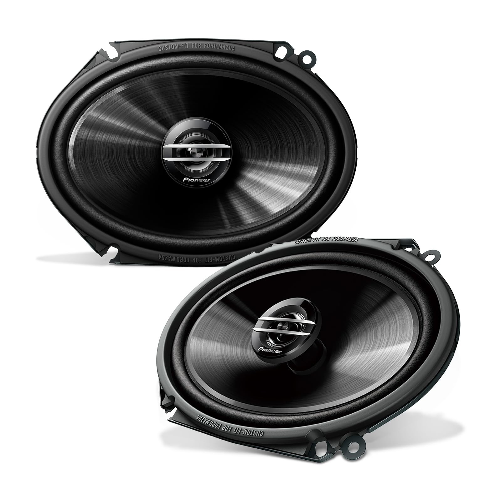 G-Series TS-G6820S 6” x 8” 2-Way Speakers (Pair) – 250W Max, Balanced Sound +…