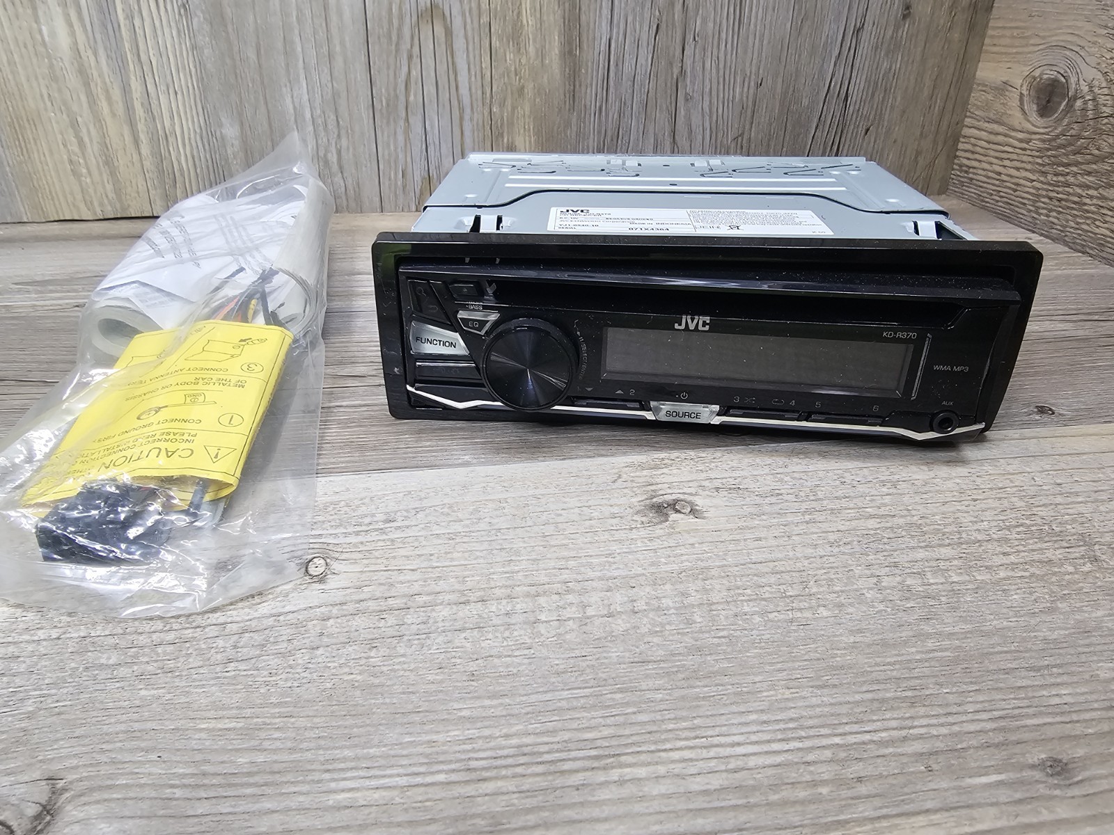 Jvc Kd-r370 CD Receiver Jvc Kdr370 Original Car Radio Untested