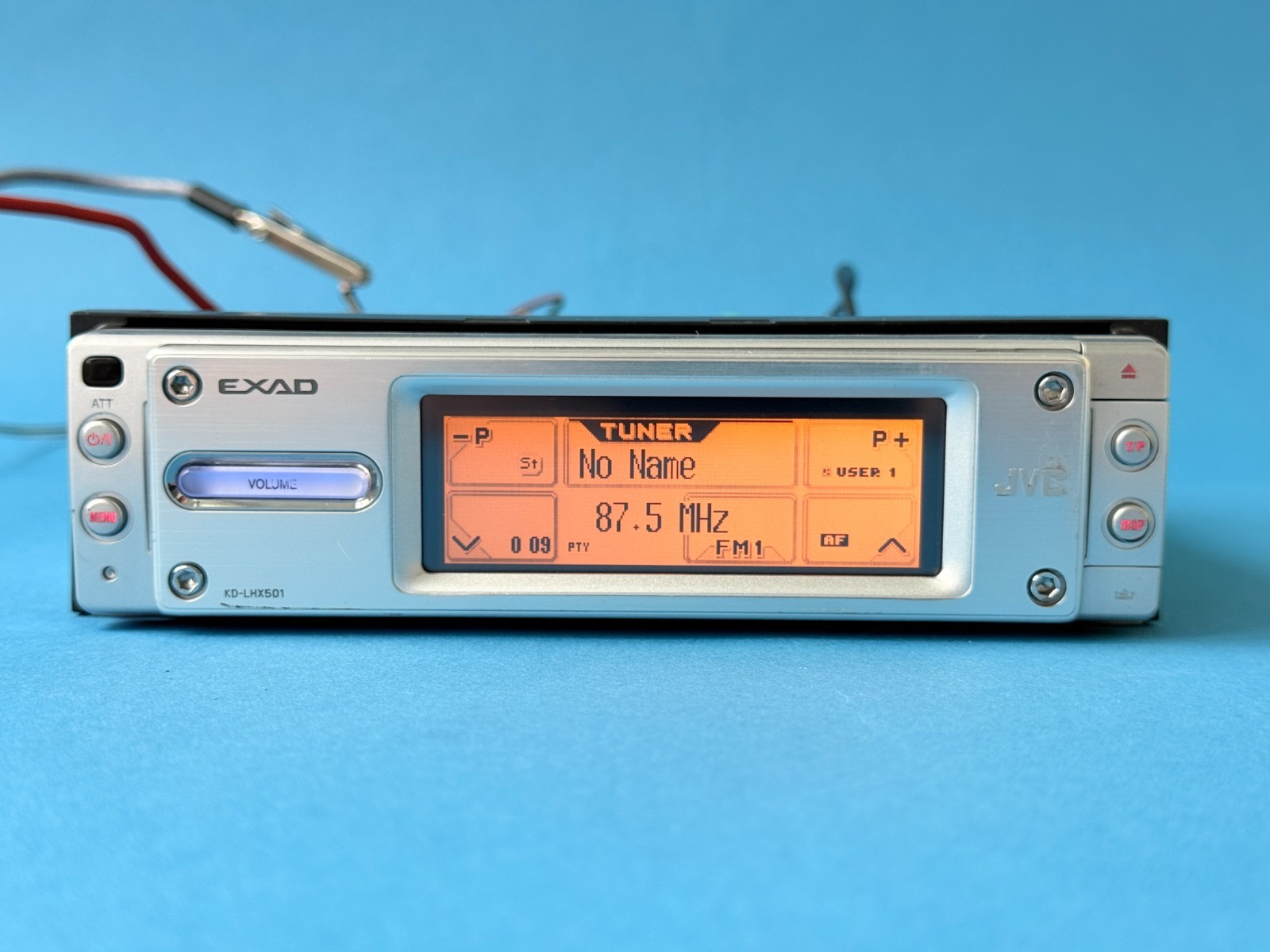 JVC KD-LHX501 Touchscreen Car Stereo CD MP3 Wma Receiver 1DIN Vintage Head Unit