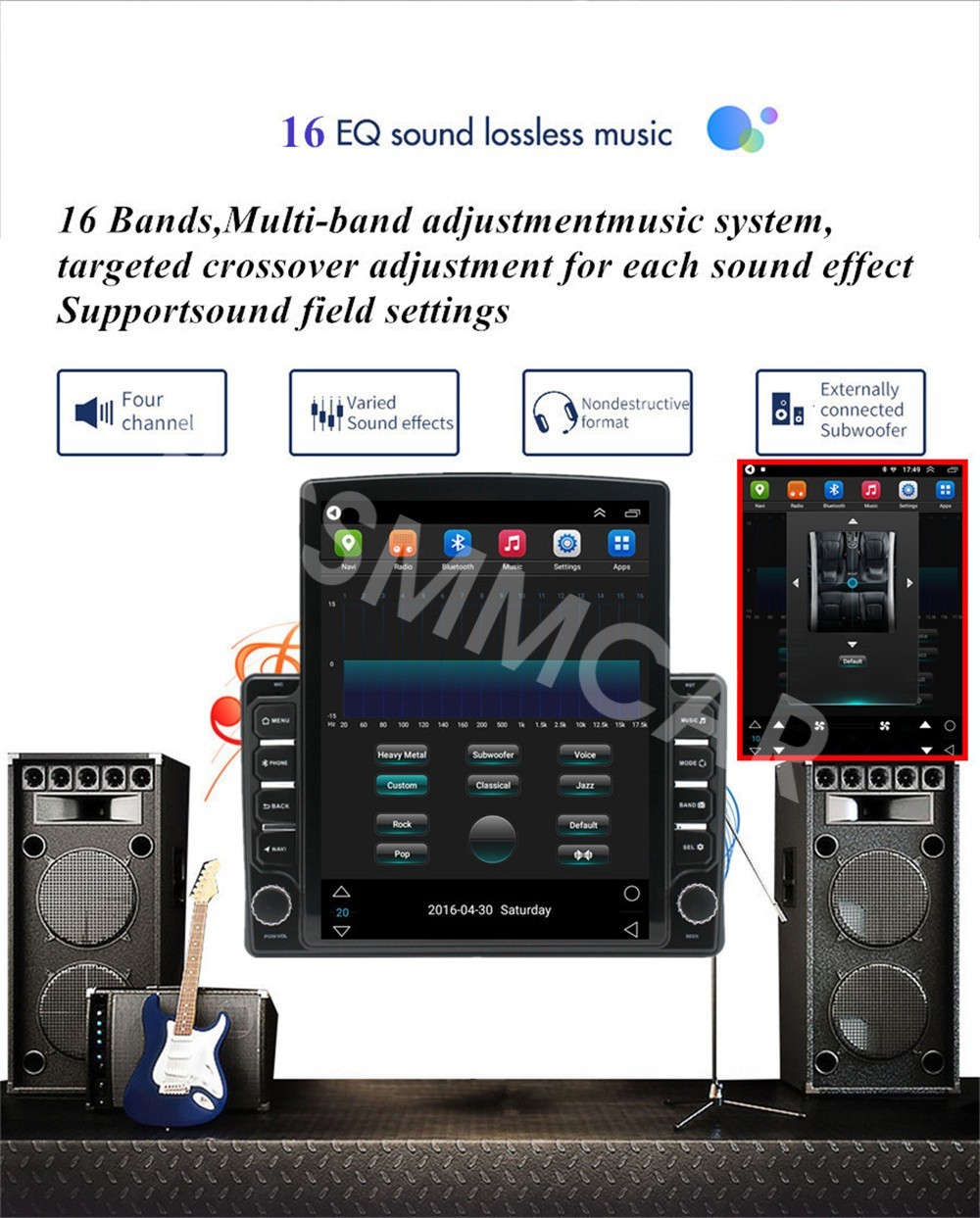 For Ford F150 2004-2008 Android 14 Car Stereo Radio For Apple Carplay GPS 4+32GB