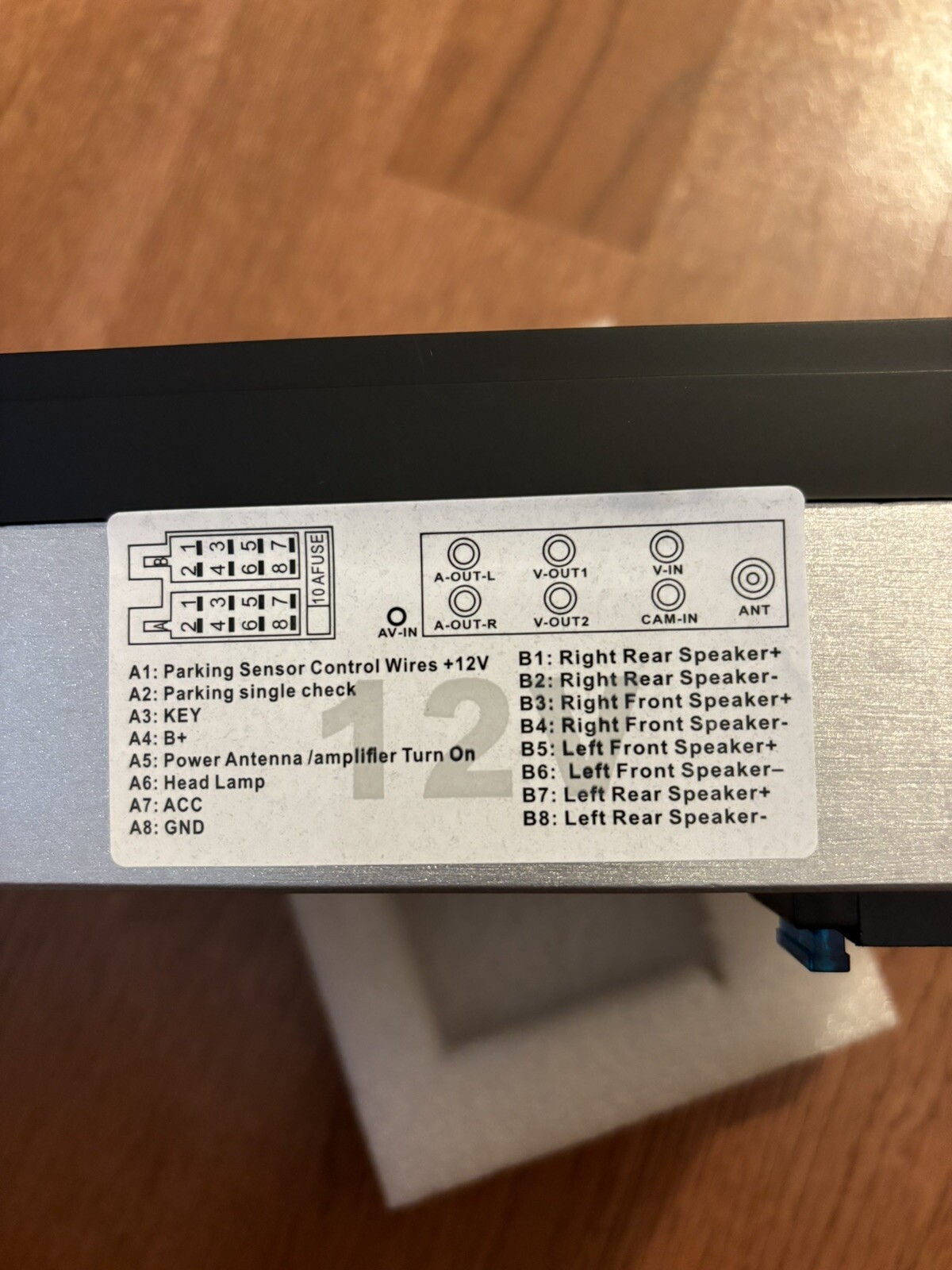 7″ Mp5 Car Monitor 7010b Support Reverse Camera Player Bluetooth 7018b Connected