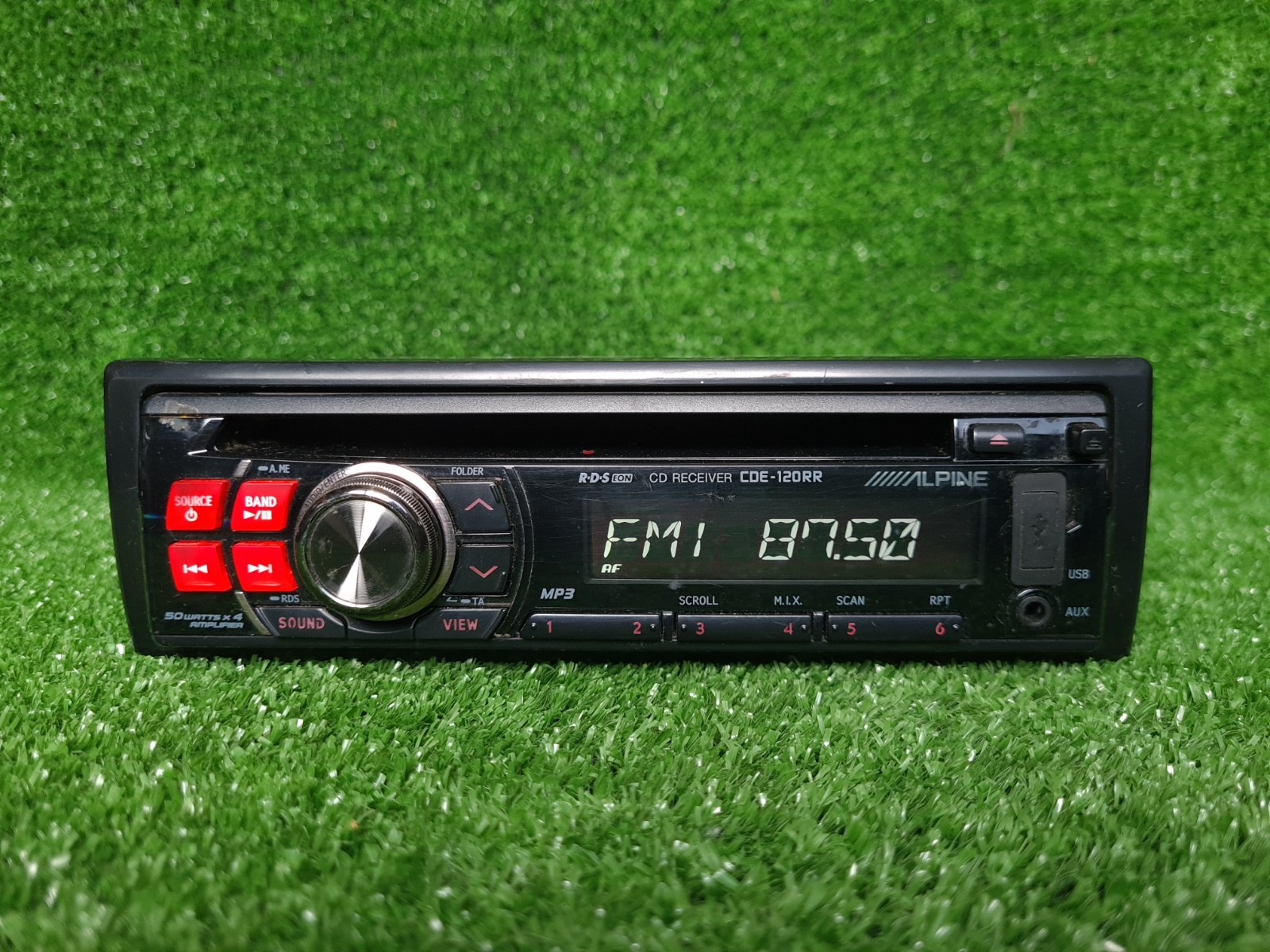 Alpine Cde-120rr Alpine Cde120rr Original Car Radio