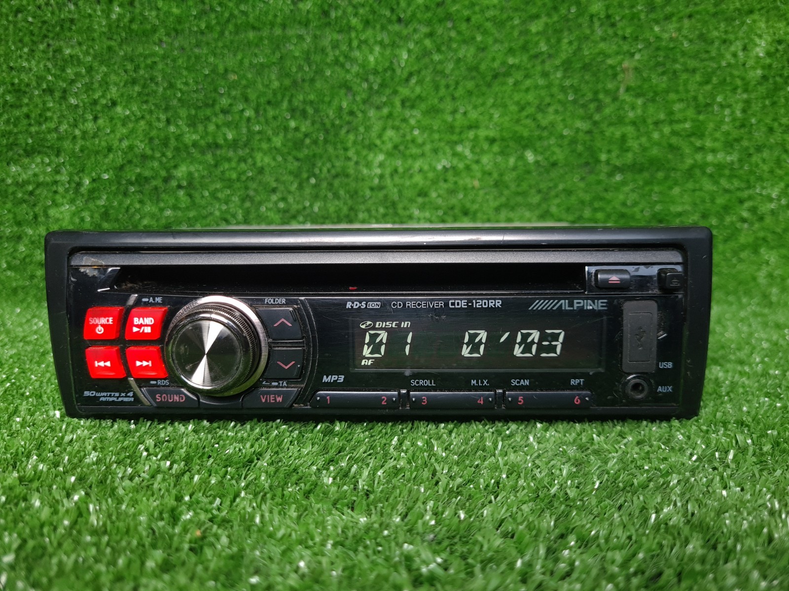 Alpine Cde-120rr Alpine Cde120rr Original Car Radio