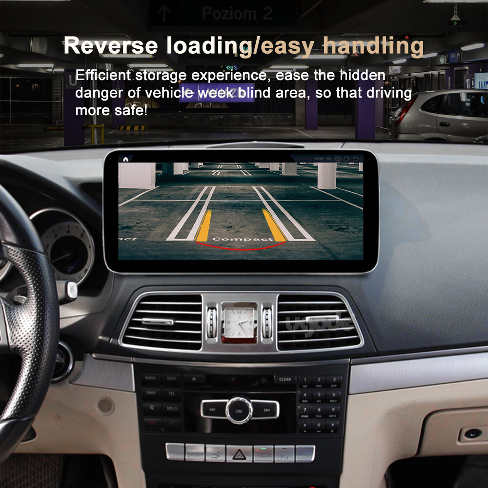 Ugode 12.3 8+128G Android Screen CarPlay Mercedes Benz E class coupe C207 W207