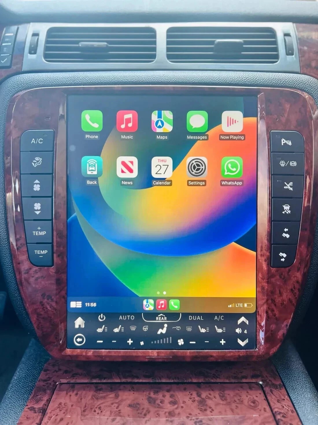 13″ Carplay Stereo Radio For Silverado Tahoe Suburban GMC Yukon GPS Navigation