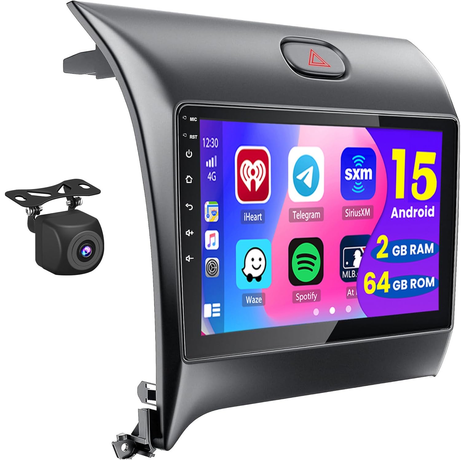 2+64GB Android 15 Car Radio for KIA Forte Cerato K3 2013-2018 Wireless Carpla…