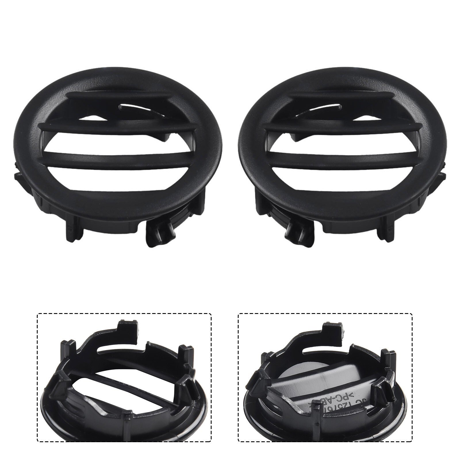 2x Left+Right Air AC Vent For Mercedes For Benz W204 C-CLASS 2008-2015 Parts