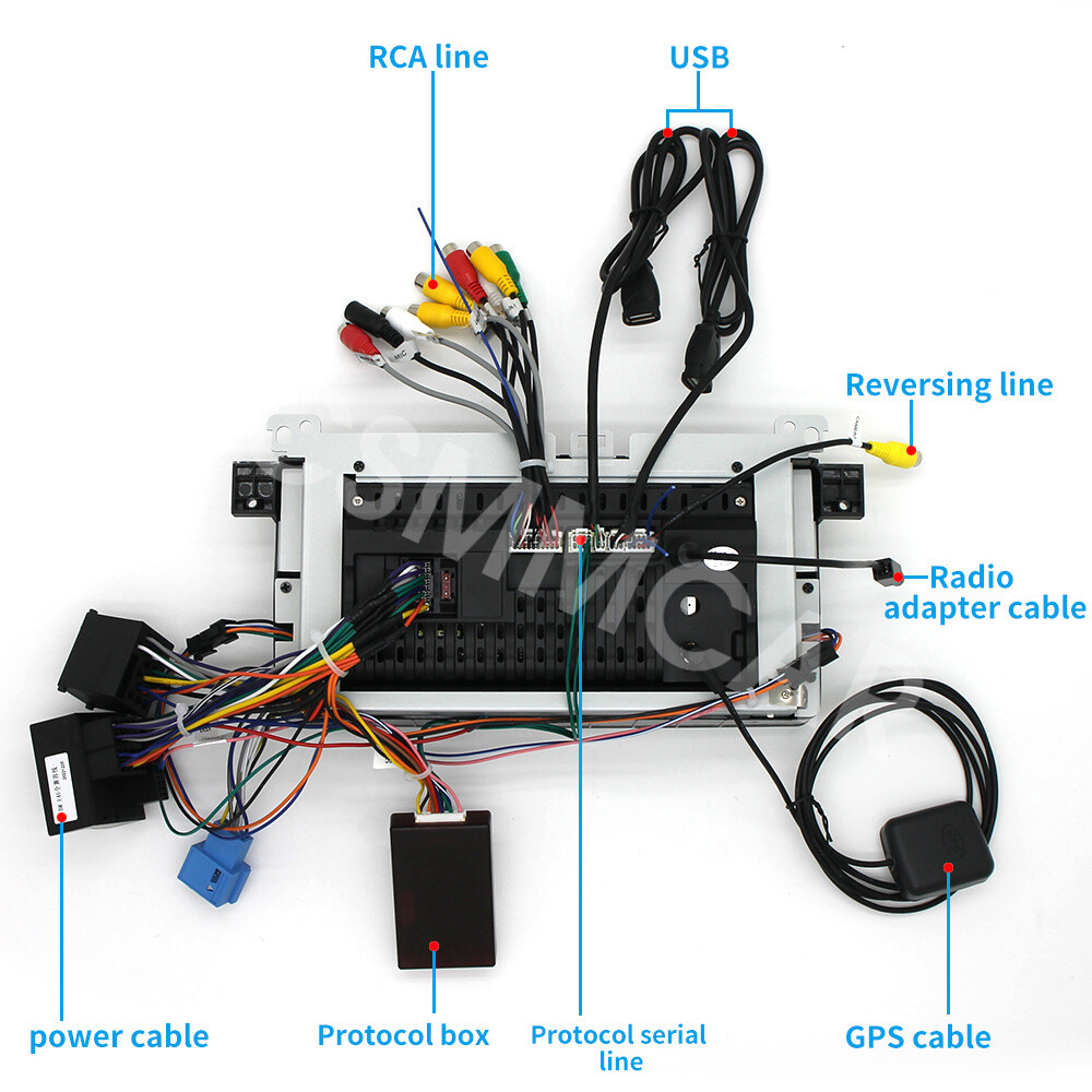 2DIN Car Radio MP5 Player Head Unit BT FM Fit For BMW E46 2-door Coupe 1999-2006
