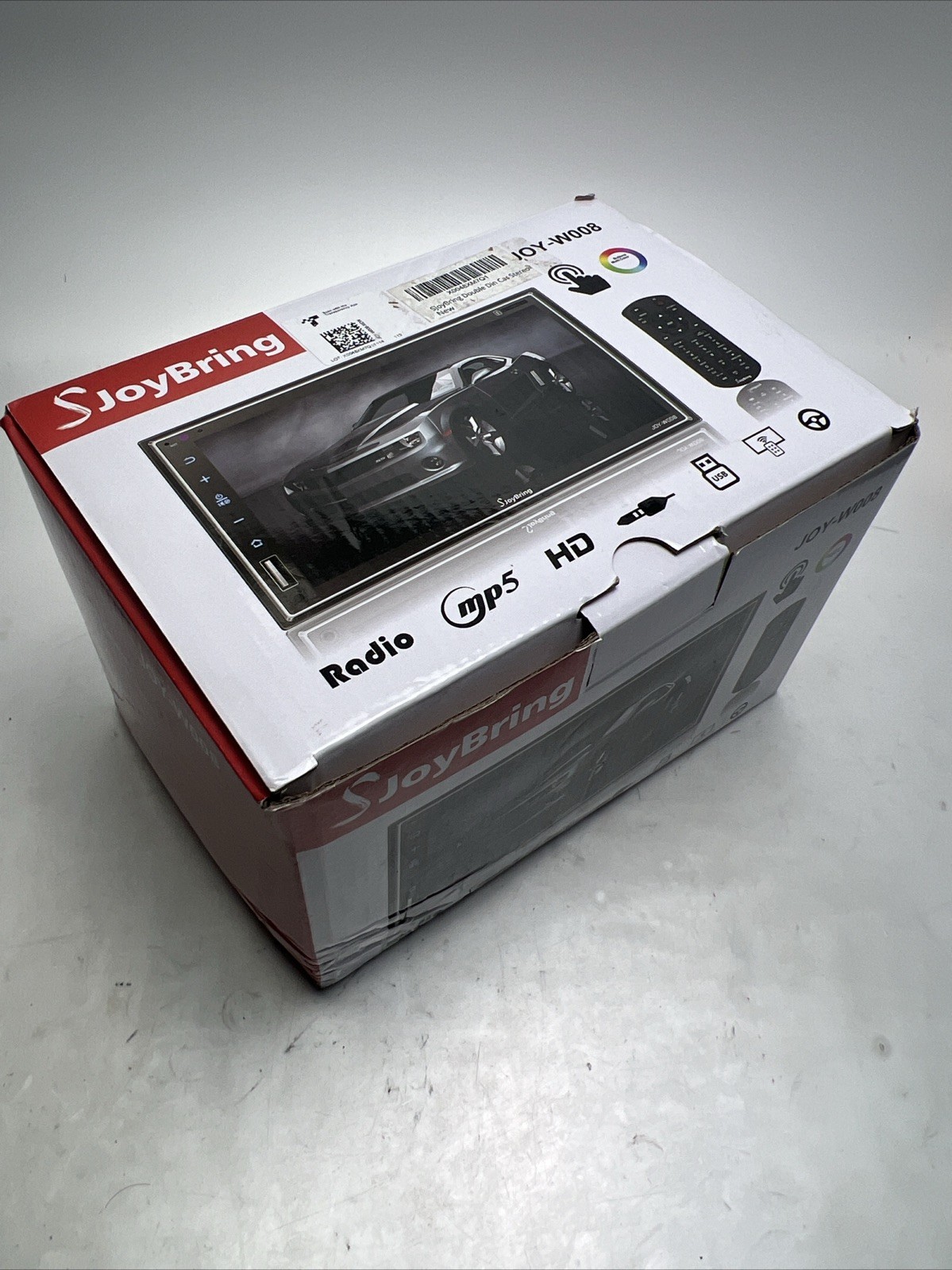 SJoyBring Wireless Double Din Car Stereo with CarPlay, Chipped Read Description