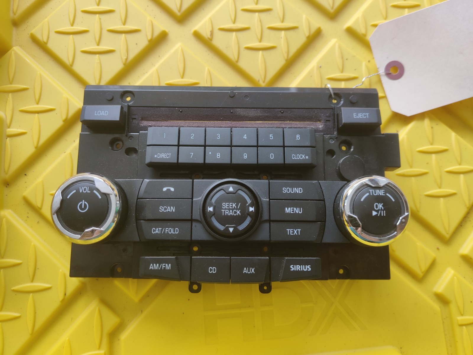 OEM Used 2010-12 Ford Fusion/Mercury Radio CD Audio Control Panel