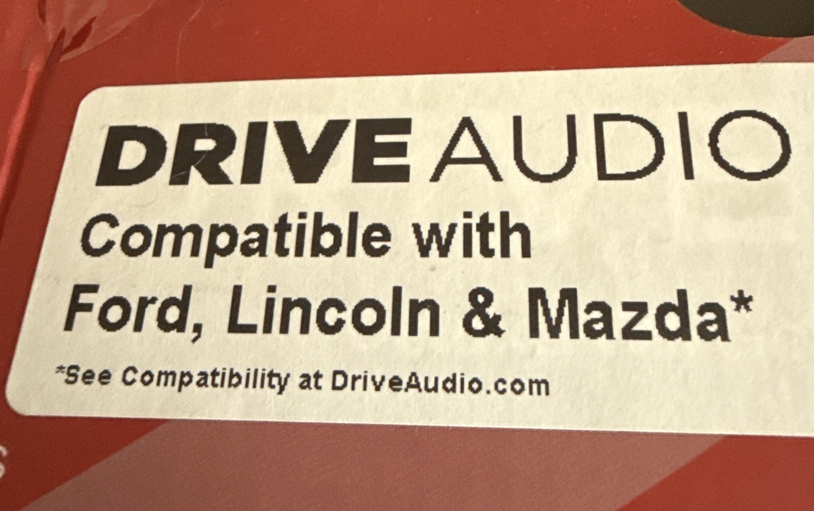 Drive Audio Wireless Headphones for Car Video Entertainment Ford Lincoln Mazda