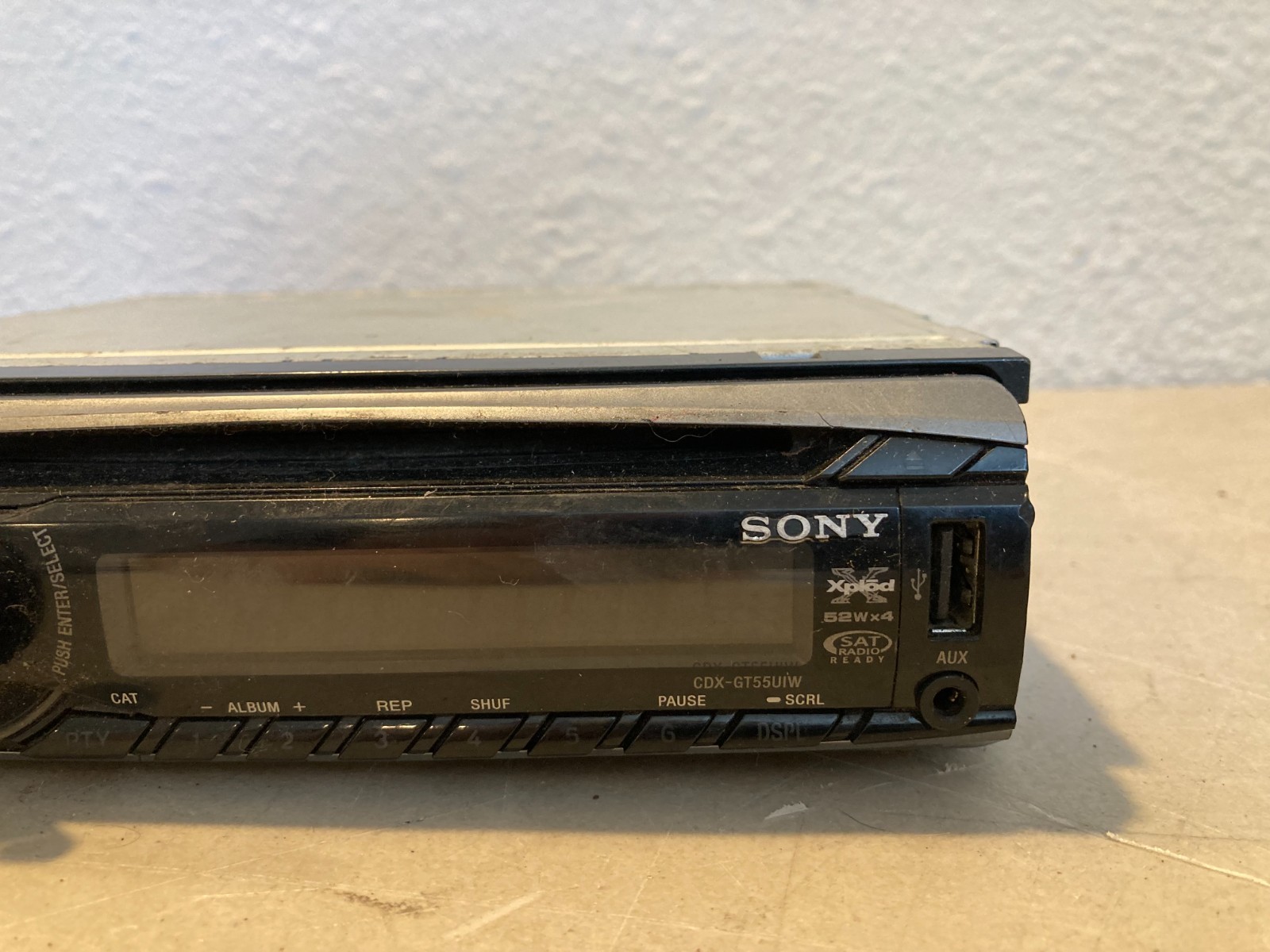 Sony CDX-GT55UIW MP3/USB/CD Player In Dash Receiver