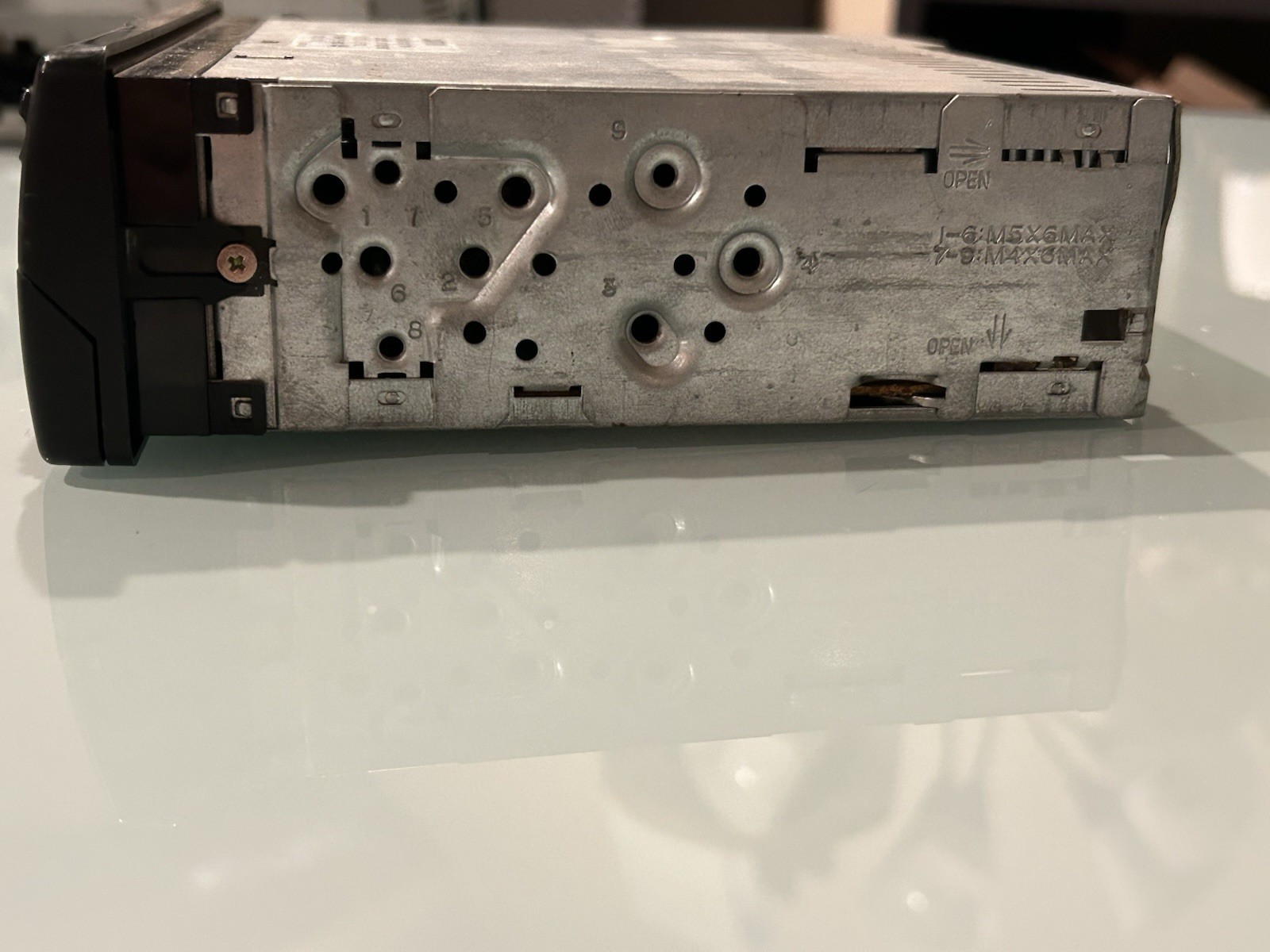 JVC KS-R570 Vintage AM/FM Cassette Car Stereo Active Hyper-Bass Pull-Out